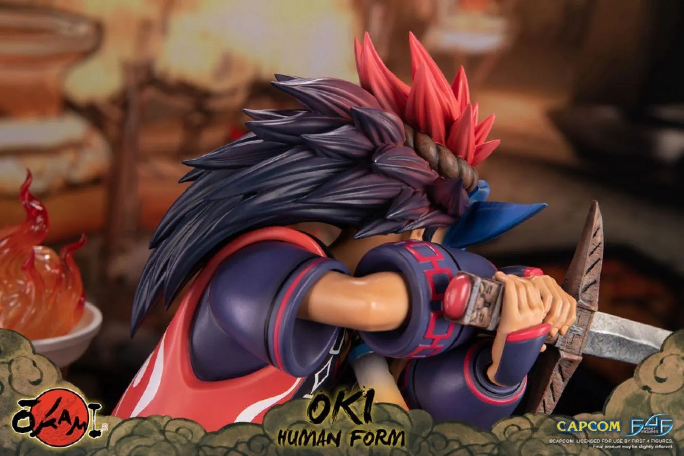 Okami - Oki (Human Form) Statue - Image 9