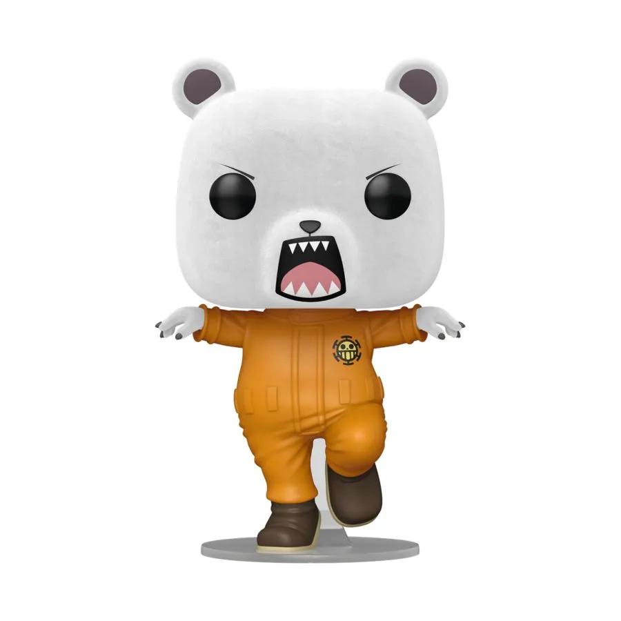 One Piece - Bepo US Exclusive Flocked Pop! Vinyl [RS] - Image 2