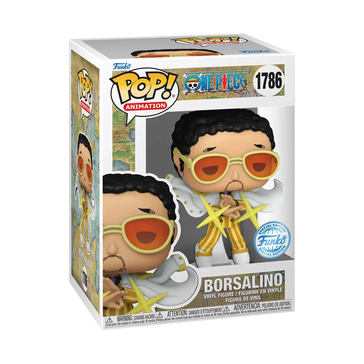 One Piece - Borsalino (Admiral Kizaru) US Exclusive Pop! Vinyl [RS] - Image 3