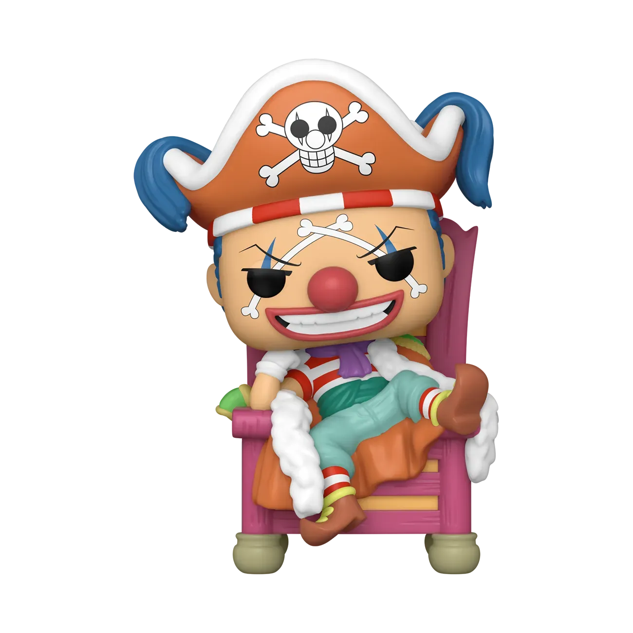 One Piece - Buggy on Throne NYCC 2024 US Exclusive Pop! Deluxe [RS] - Image 2