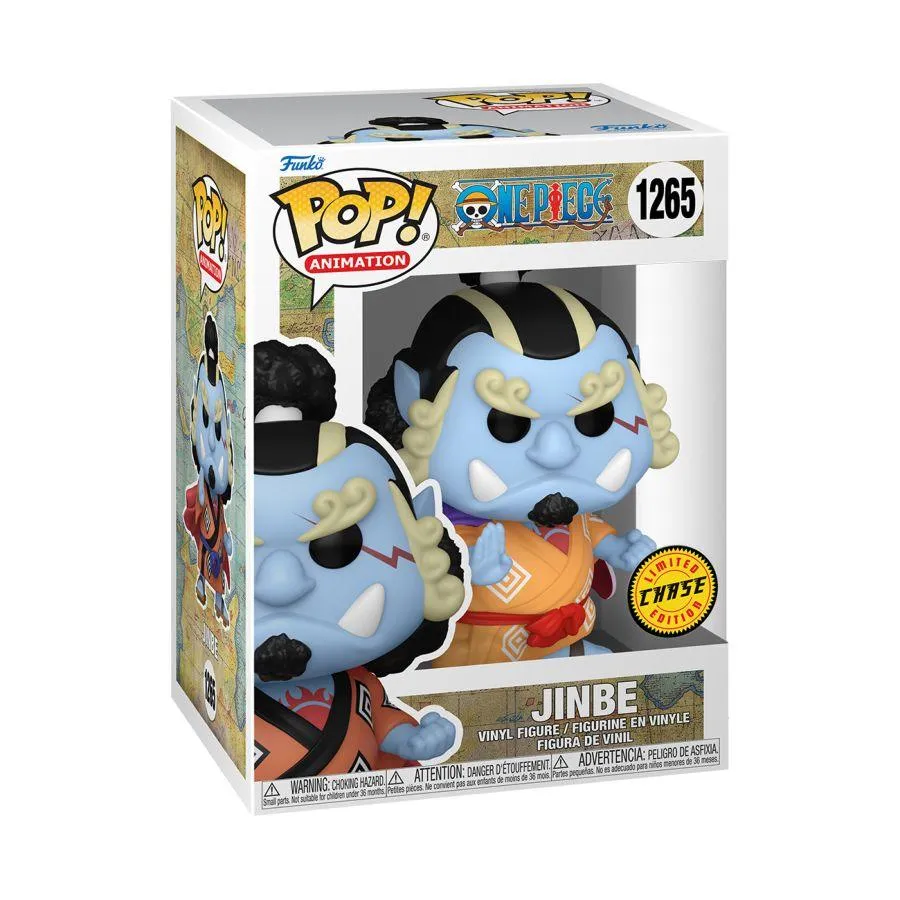 One Piece - Jinbe Pop! Vinyl - Chase Bundle