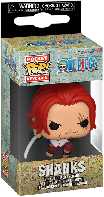 One Piece - Shanks Pop! Keychain - Image 3