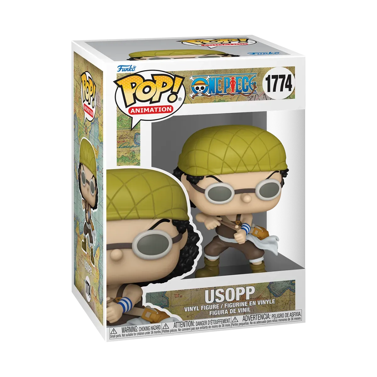 One Piece - Usopp with Rubber Band Pop! Vinyl - Image 3