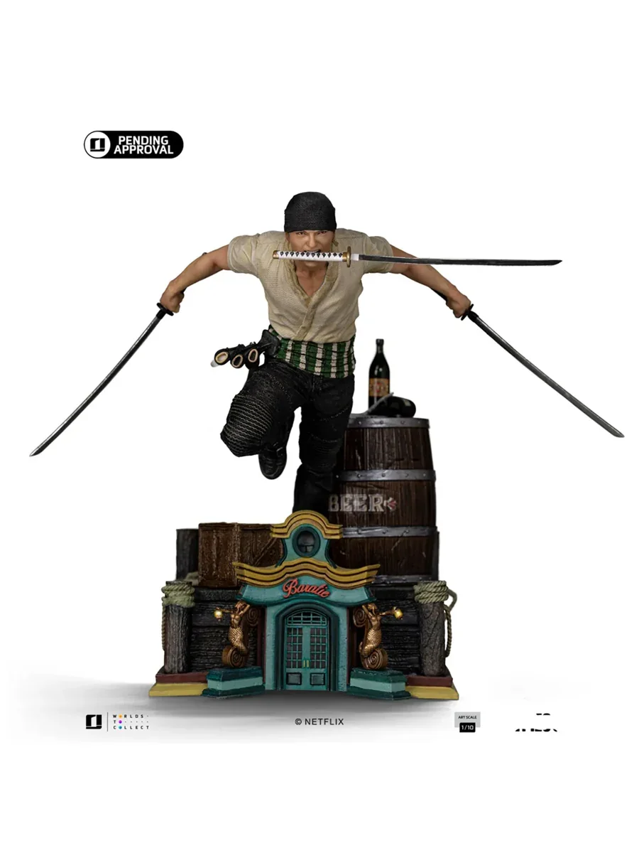 One Piece - Zoro 1:10 Scale Statue - Image 4