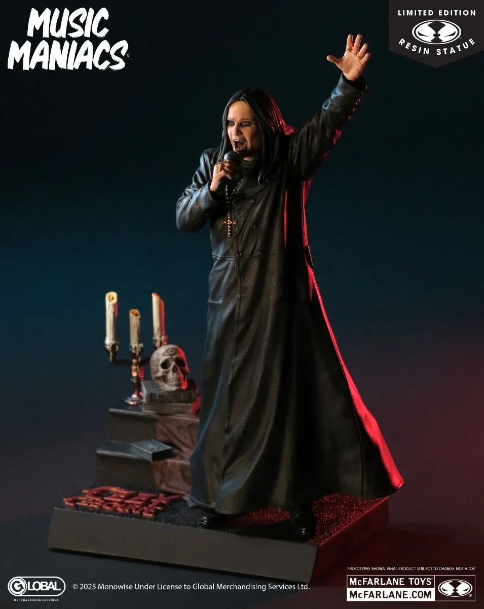 Ozzy Osbourne - Ozzy Osbourne Music Maniacs 1:10 Resin Statue - Image 2