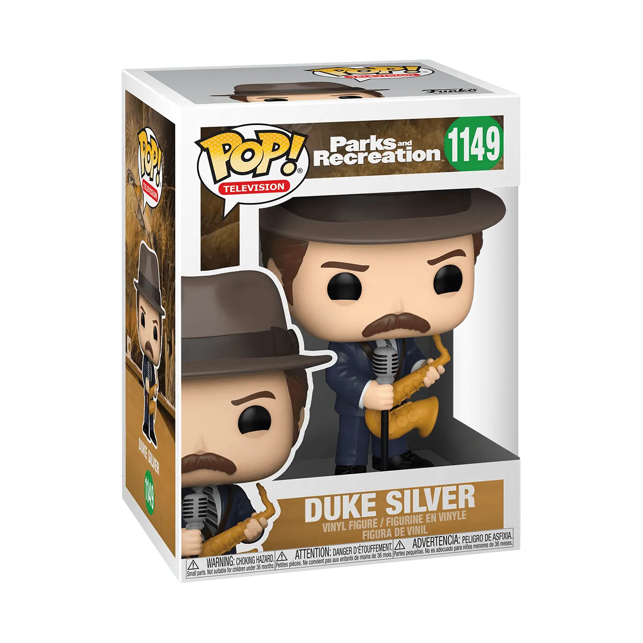 Parks and Recreation - Duke Silver Pop! Vinyl - Image 3