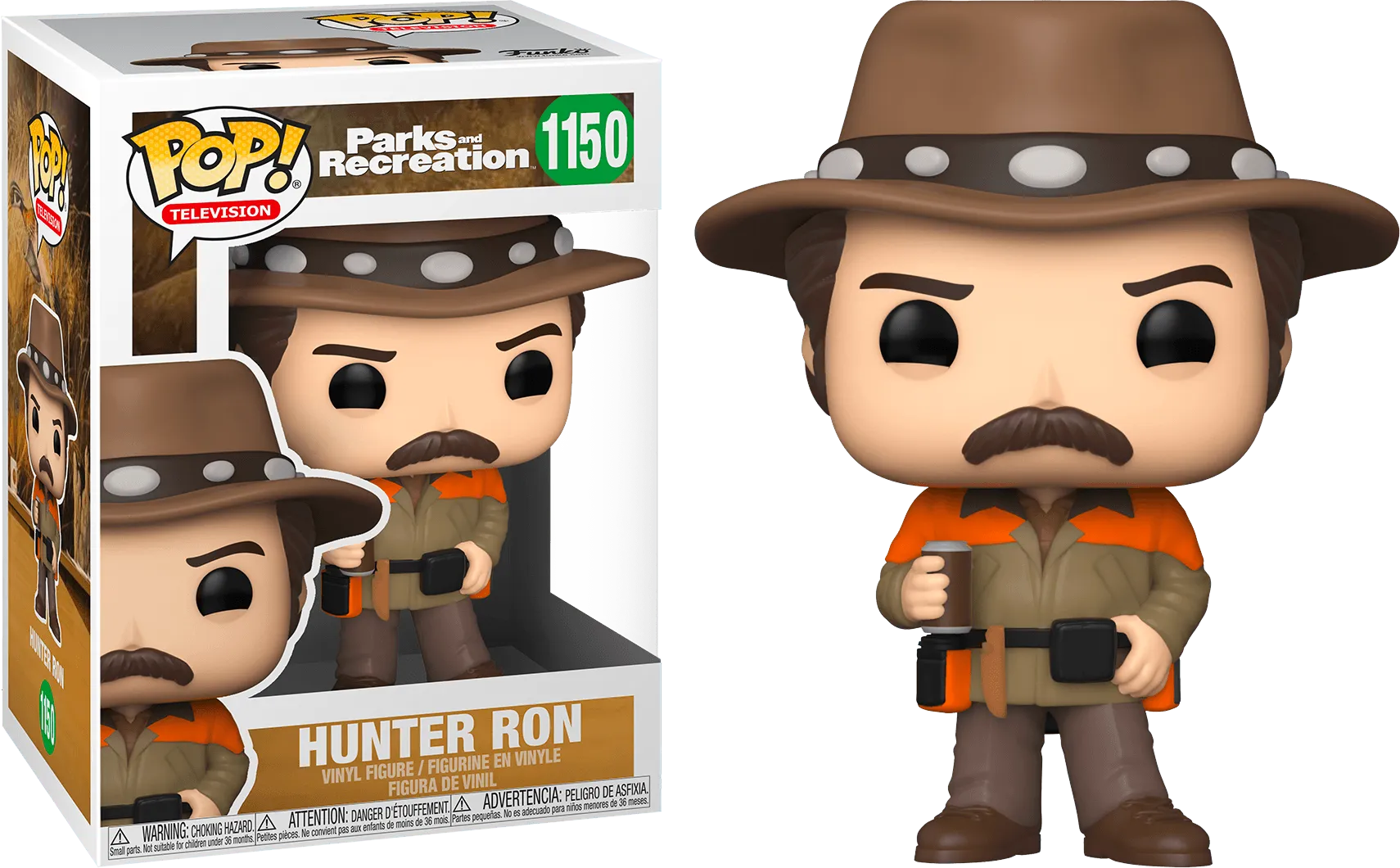 Parks and Recreation - Hunter Ron (With Chase) Pop! Vinyl