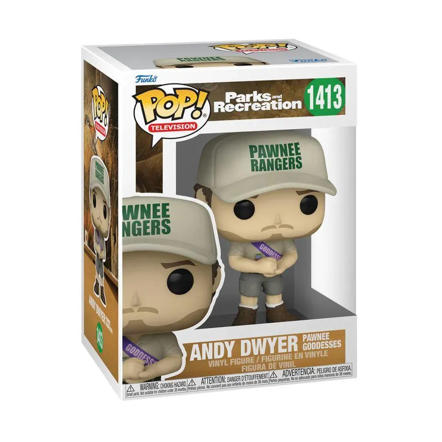 Parks & Recreation - Andy Dwyer (Pawnee Goddesses) Pop! Vinyl - Image 3