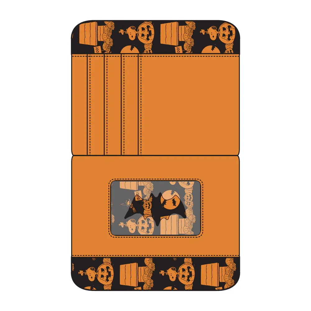 Peanuts - Great Pumpkin Snoopy Doghouse Zip Wallet - Image 2