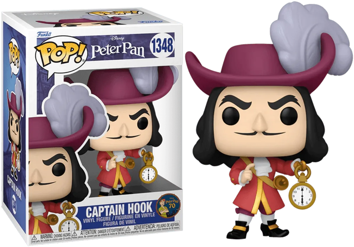 Peter Pan 70th Anniversary - Hook Pop! Vinyl