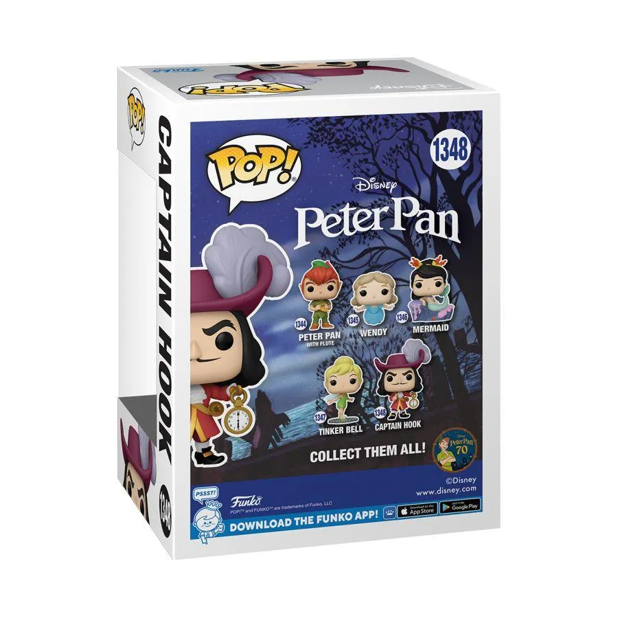 Peter Pan 70th Anniversary - Hook Pop! Vinyl - Image 4