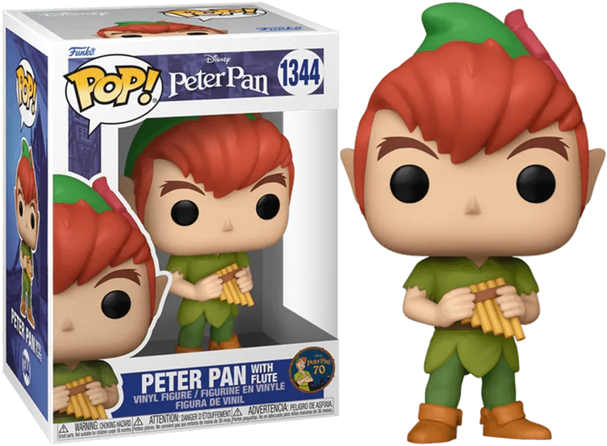 Peter Pan 70th Anniversary - Peter Pan with Flute Pop! Vinyl