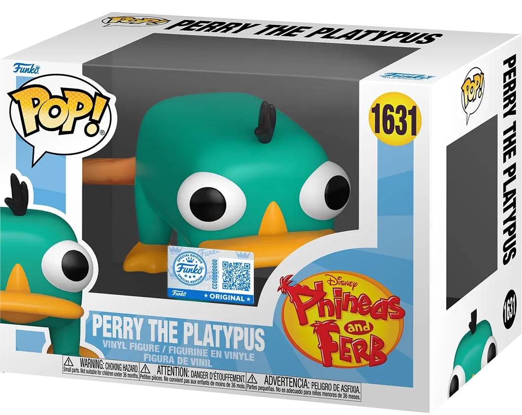 Phineas and Ferb - Perry the Platypus Pop! Vinyl - Image 3