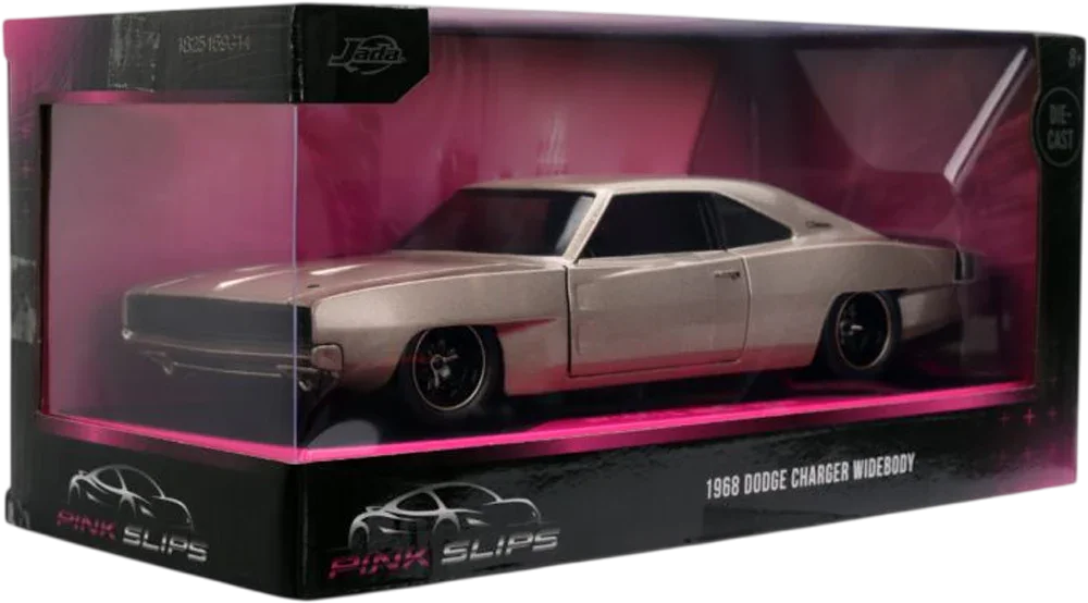 Pink Slips - 1970 Dodge Charger Wide Body 1:24 Scale Diecast Vehicle - Image 2