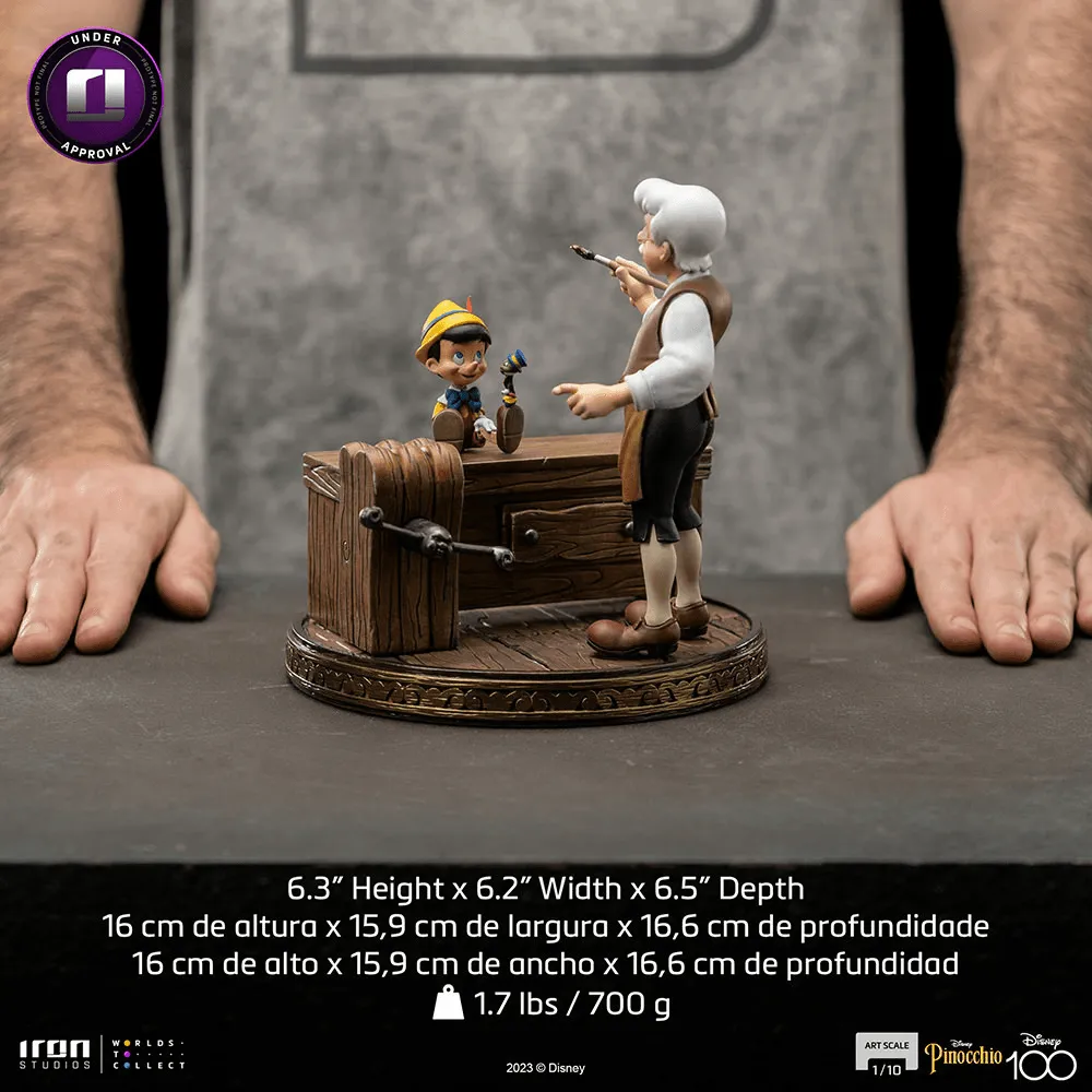 Pinocchio (1940) - Pinocchio 1:10 Scale Statue - Image 6