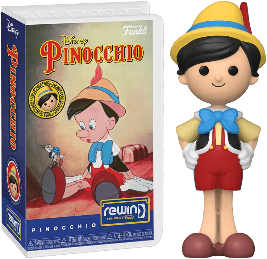 Pinocchio (1940) - Pinocchio US Exclusive (with chase) Rewind Figure [RS]