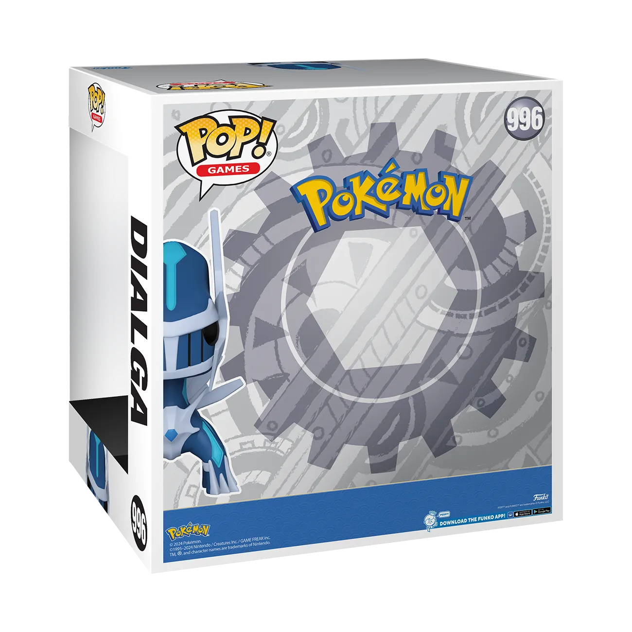 Pokemon - Dialga (Legendary) NYCC 2024 US Exclusive 10" Pop! Vinyl [RS] - Image 4