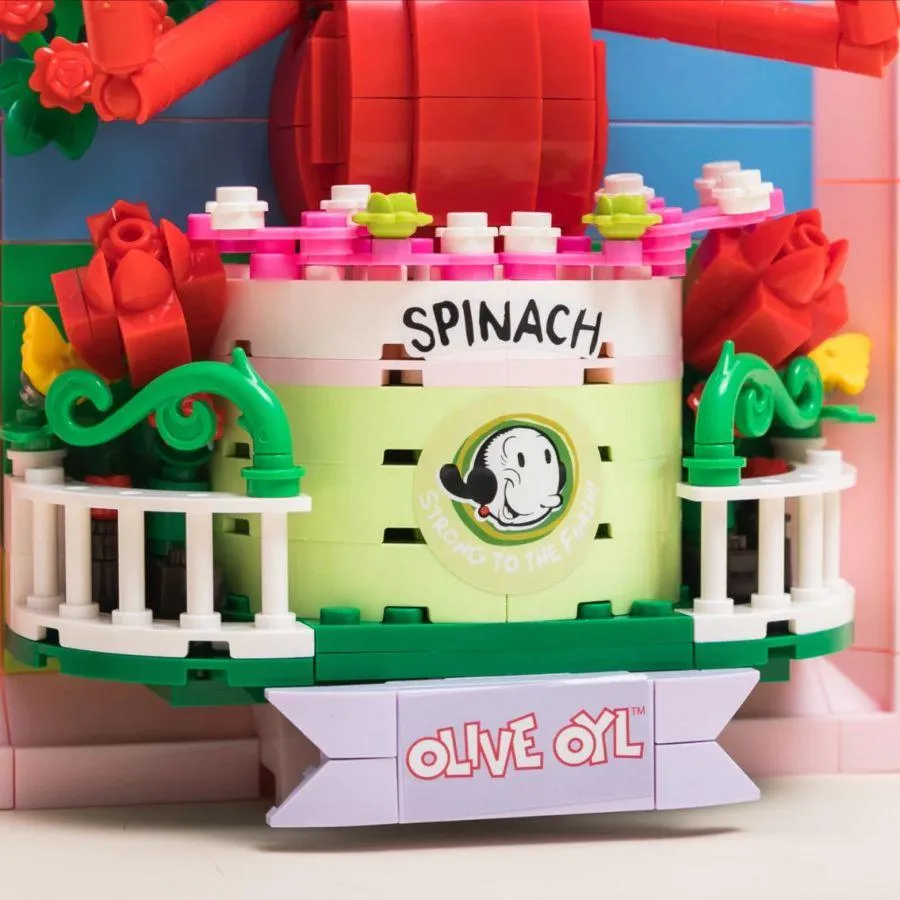 Popeye - Olive 3:D Portrait Buildable Set (348pcs) - Image 3