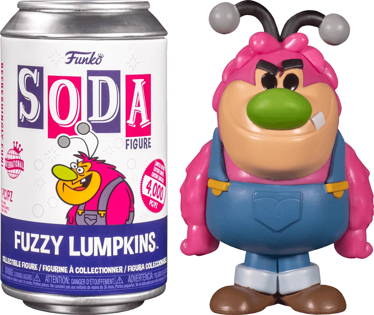 Power Puff Girls - Fuzzy Lupkins (with chase) Vinyl Soda