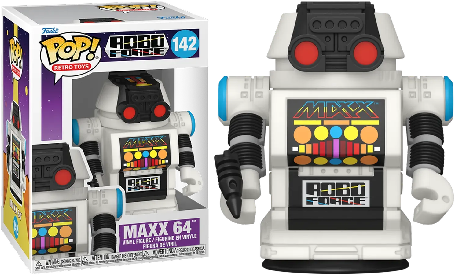 Retro Toys: RoboForce - Maxx 64 Pop! Vinyl