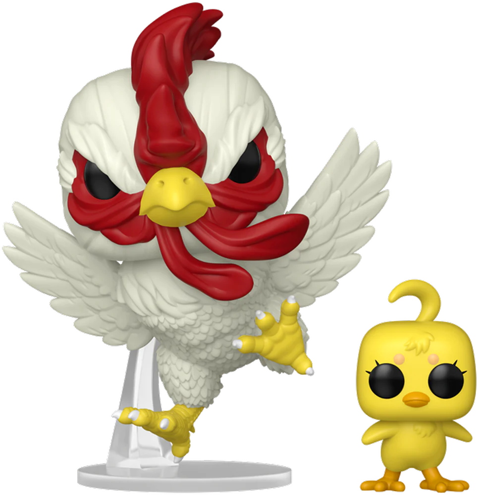 Rooster Fighter - Keiji with Piyoko Pop! Vinyl - Image 2