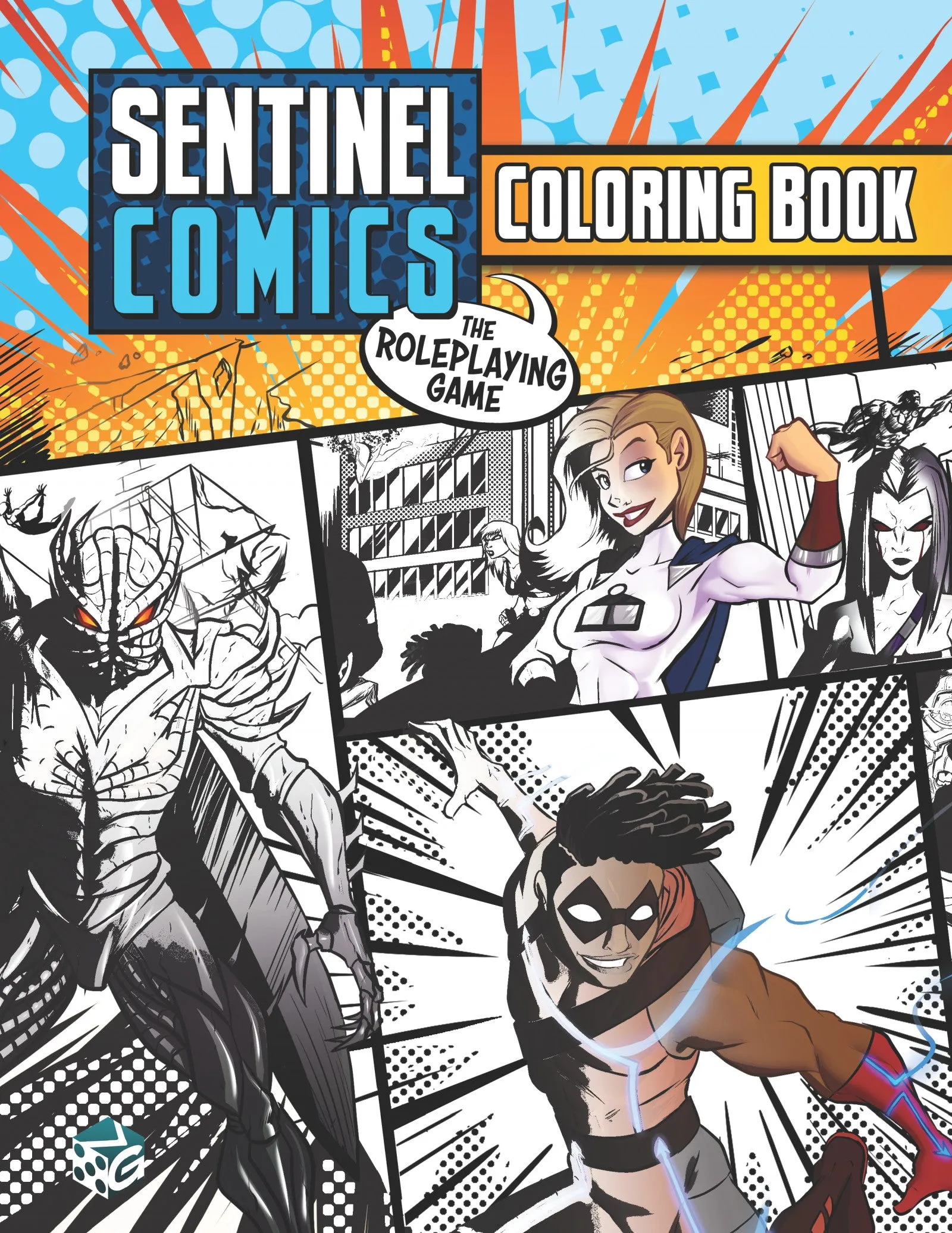RPG Sentinels Comics - Coloring Book - Image 2