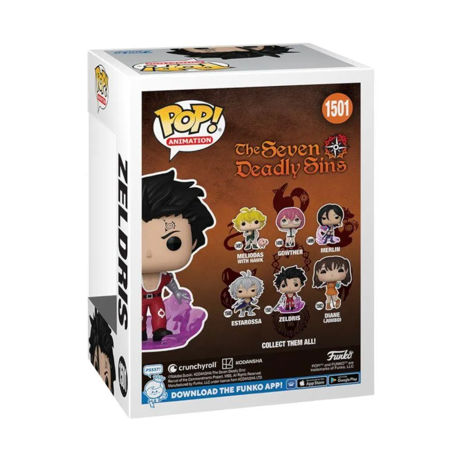 Seven Deadly Sins - Zeldris Pop! Vinyl - Image 4