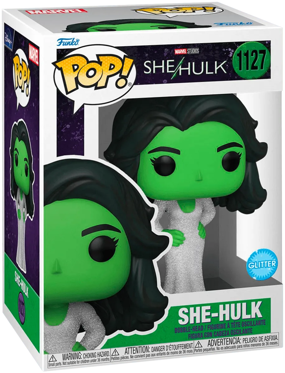 She-Hulk (TV) - She-Hulk (Gala Look) Glitter Pop! Vinyl - Image 3