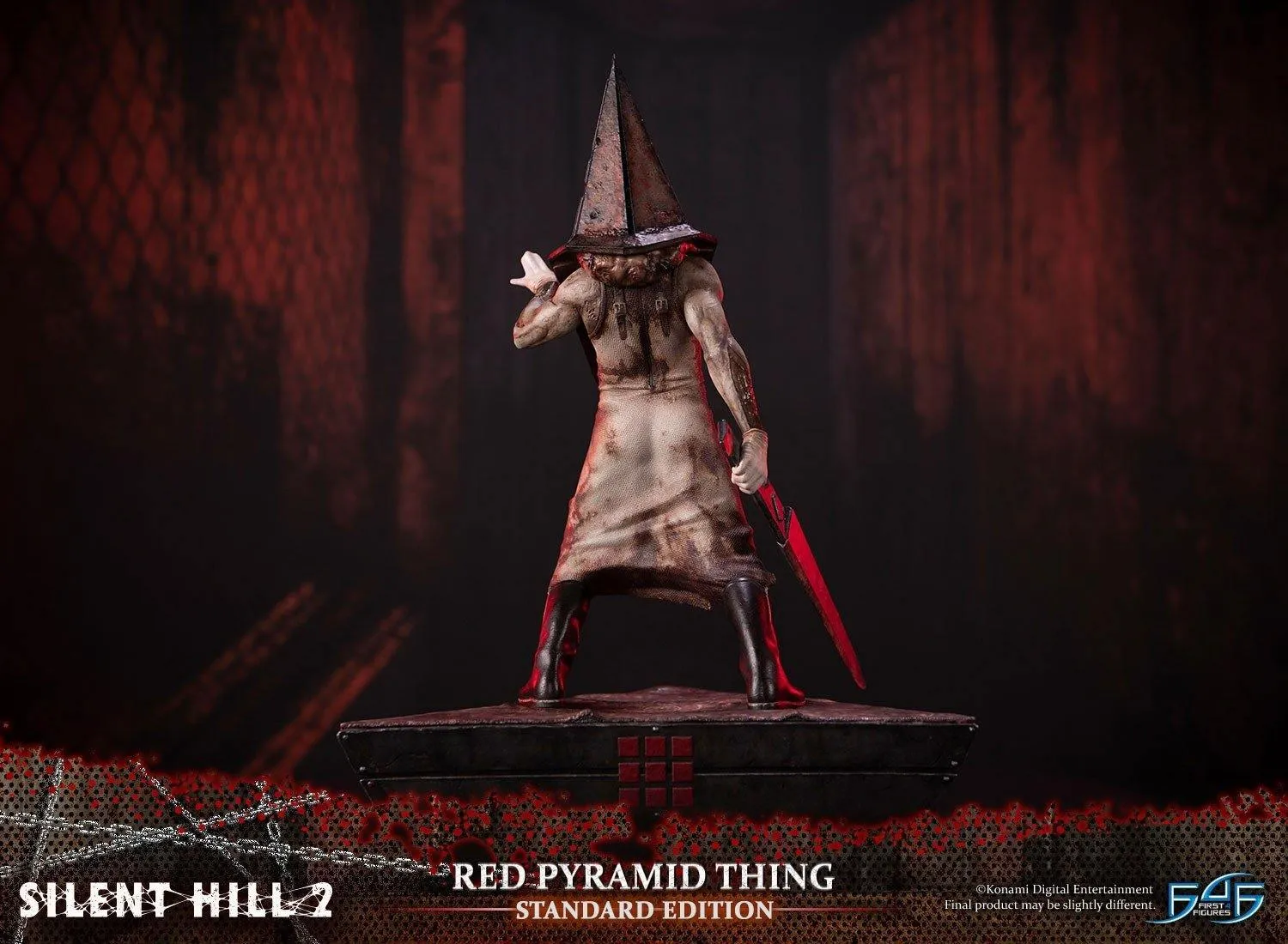 Silent Hill 2 - Red Pyramid Thing Statue - Image 6
