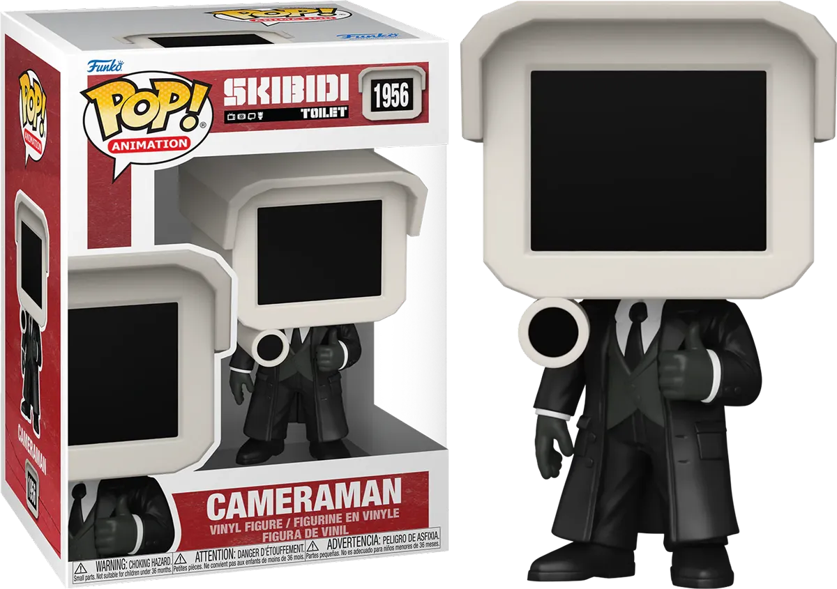 Skibidi Toilet - Cameraman Pop! Vinyl