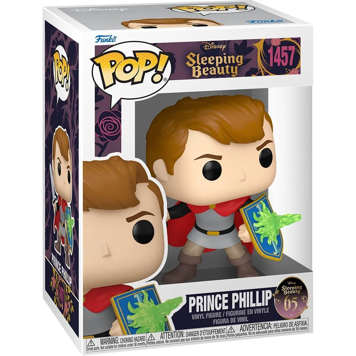 Sleeping Beauty: 65th Anniversary - Prince Phillip Pop! Vinyl - Image 3