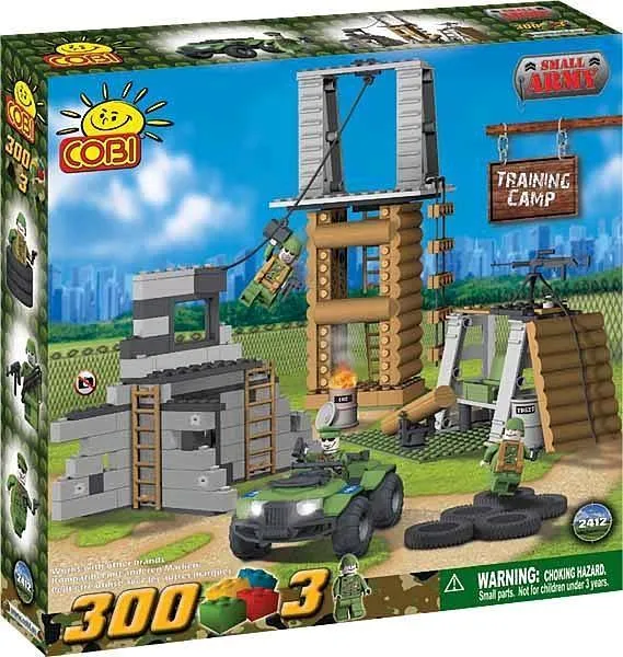 Small Army - Training Camp Construction Set (300 Piece Kit)
