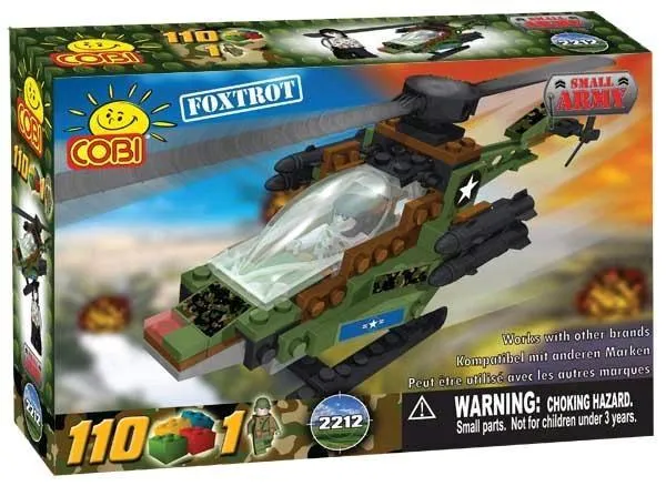 Small Army - Charlie Military Vehicle Construction Set (60 Piece Kit)