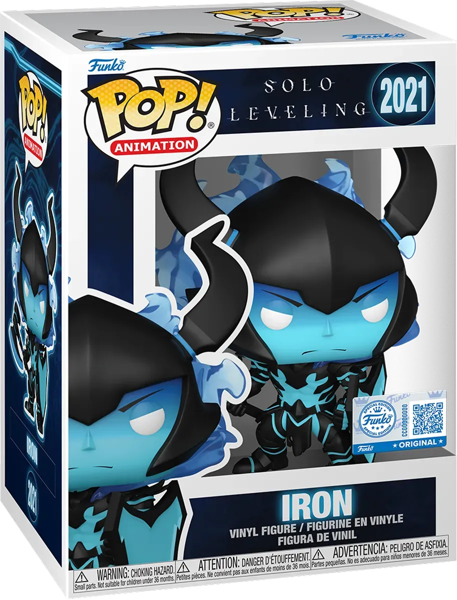 Solo Leveling - Iron (with chase) US Exclusive Pop! Vinyl [RS] - Image 2