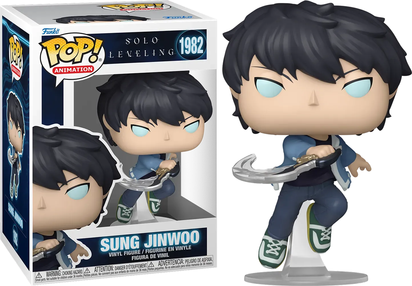 Solo Leveling - Sung Jinwoo Pop! Vinyl - Chase Bundle - Image 2