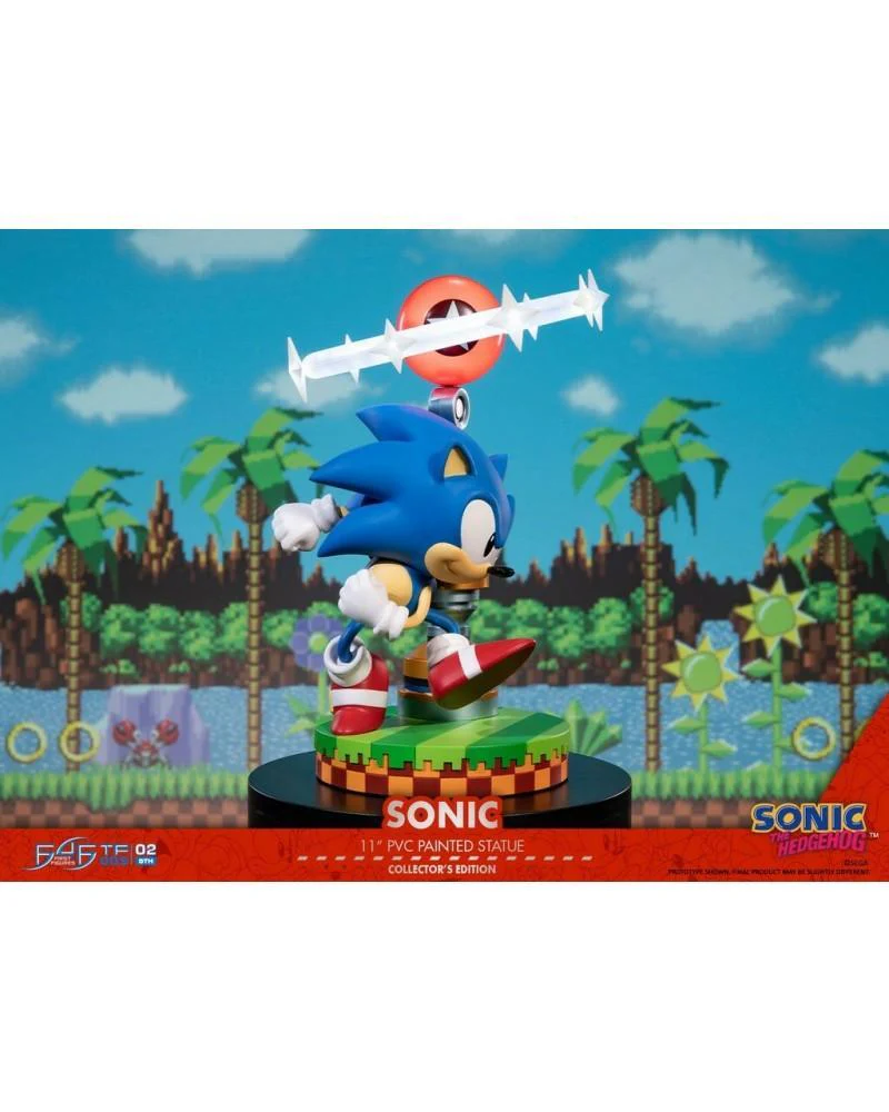 Sonic - Sonic 11" PVC Statue (Collector's Edition) - Image 4