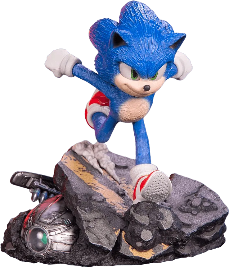 Sonic The Hedgehog 2 - Sonic Standoff Statue