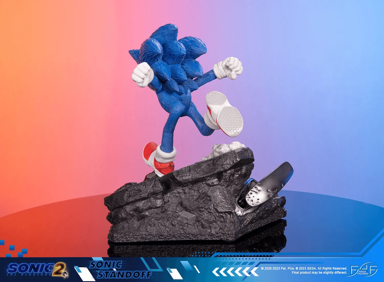 Sonic The Hedgehog 2 - Sonic Standoff Statue - Image 7
