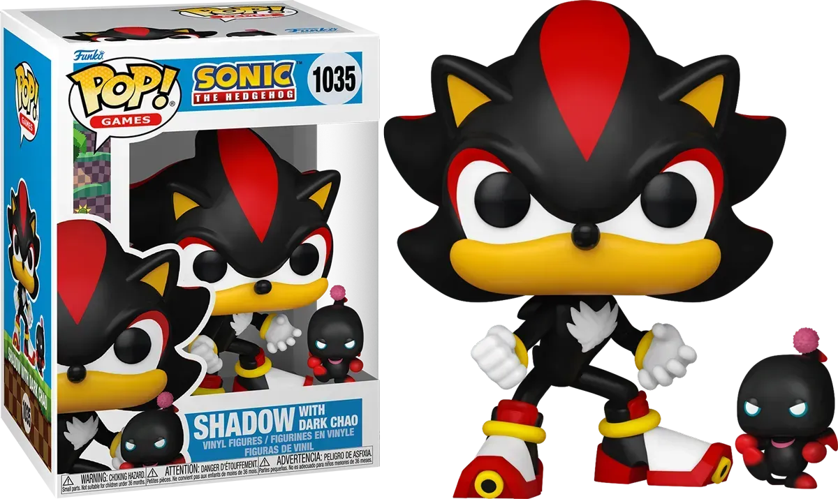 Sonic the Hedgehog - Shadow with Dark Chao Pop! Vinyl