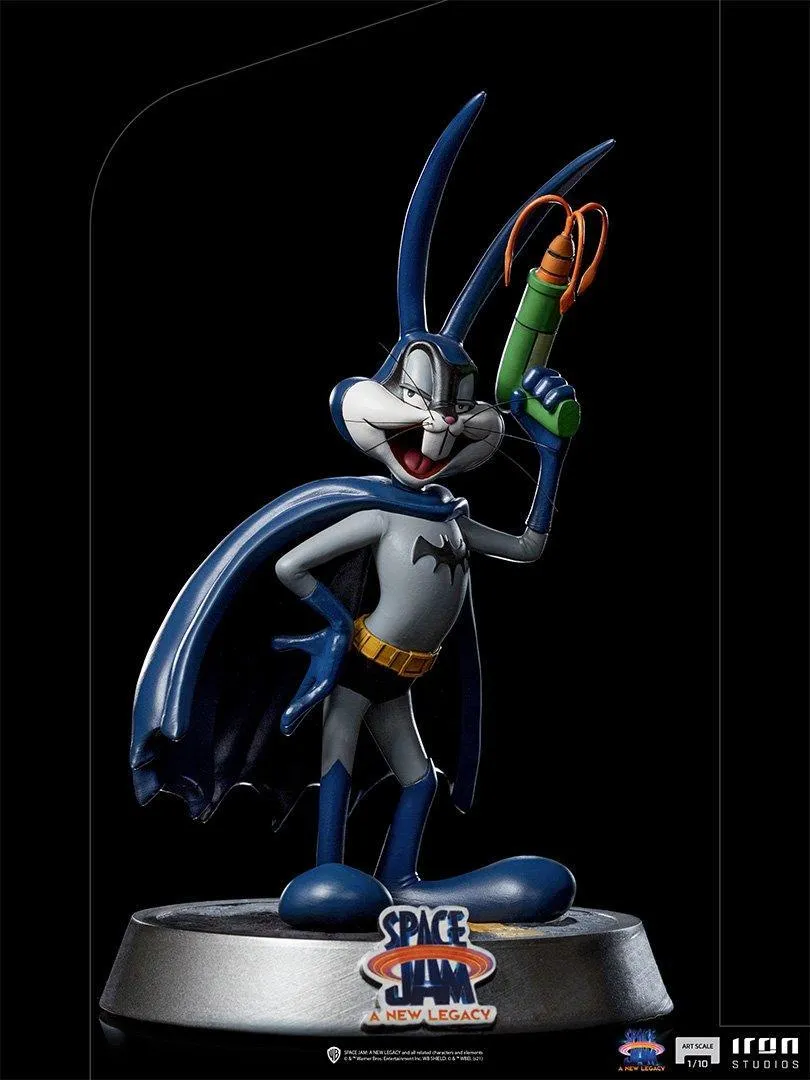 Space Jam 2: A New Legacy - Bugs Bunny Batman 1:10 Scale Statue - Image 2