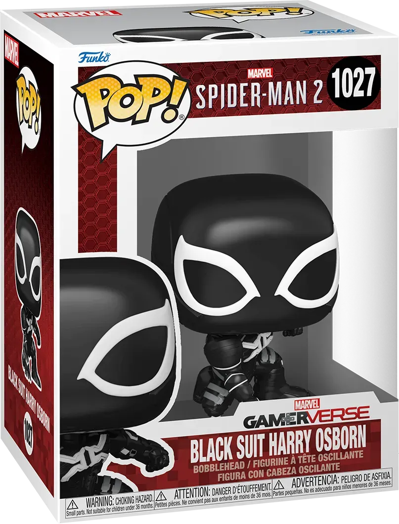 Spider-Man 2 (VG 2023) - Black Suit Harry Osborn Pop! Vinyl - Image 3