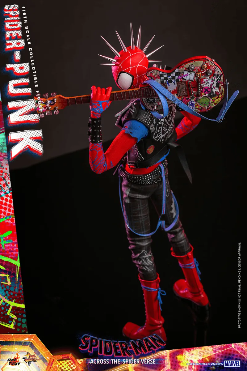 Spider-Man: Across the Spider-Verse - Spider-Punk 1:6 Scale Collectable Action Figure - Image 6