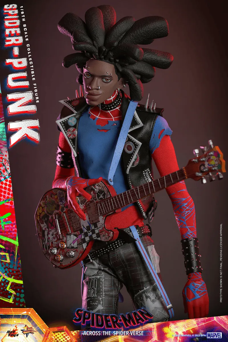 Spider-Man: Across the Spider-Verse - Spider-Punk 1:6 Scale Collectable Action Figure - Image 7