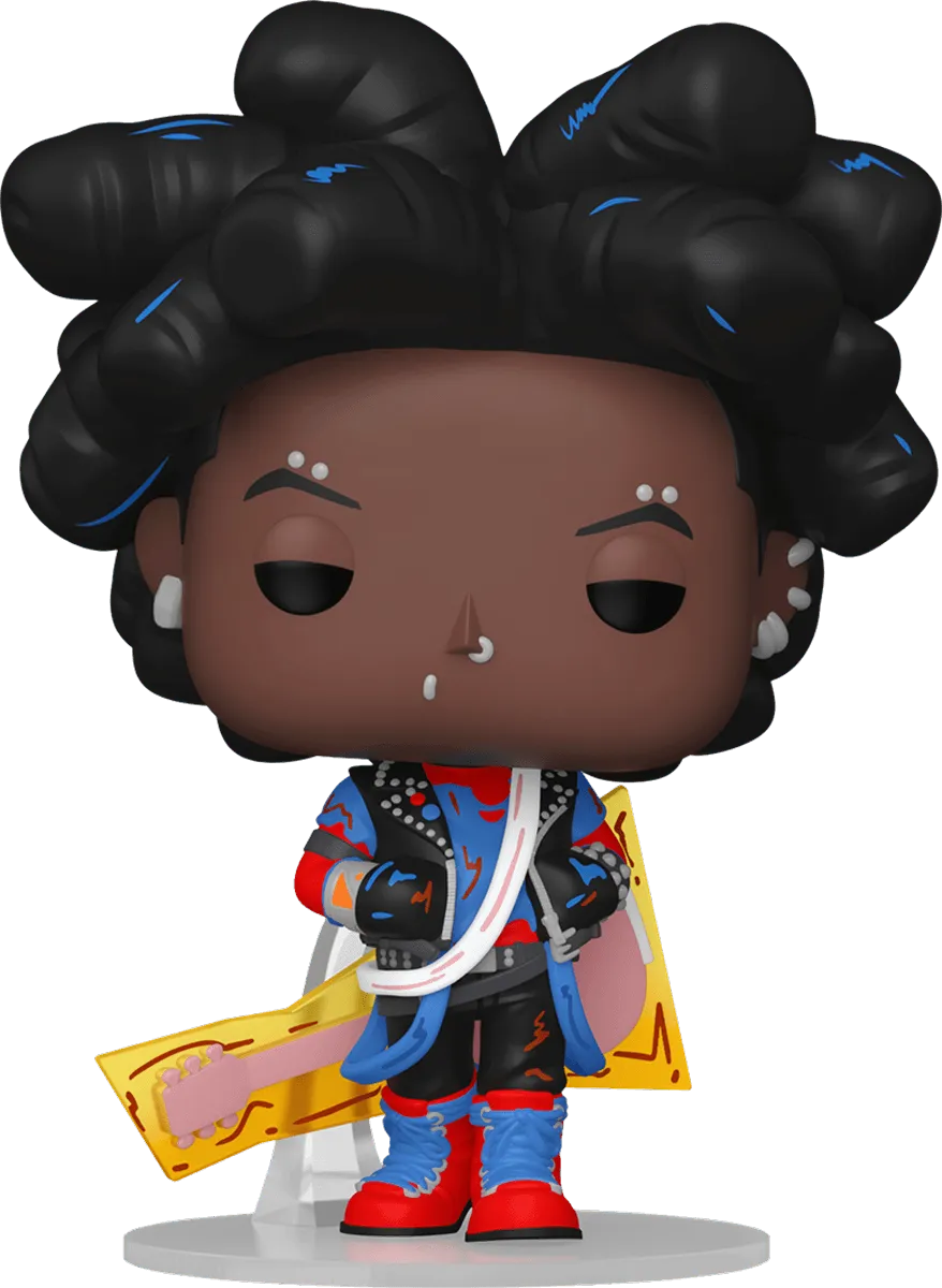 Spider-Man: Across the Spider-Verse - Spider-Punk (Unmasked) Pop! Vinyl - Image 2