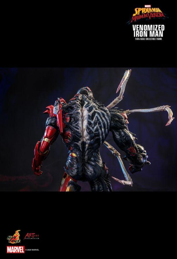 Spider-Man Maximum Venom - Venomized Iron Man 1:6 Scale 12" Action Figure - Image 8