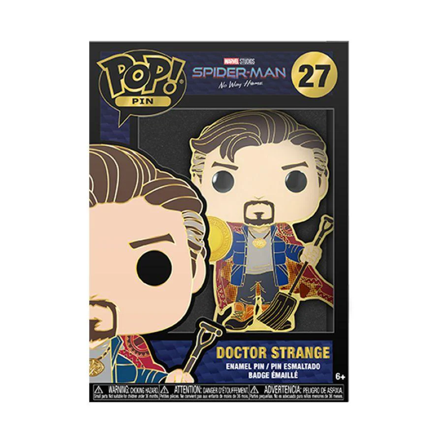 Spider-Man: No Way Home - Dr. Strange 4" Enamel Pop! Pin - Image 3