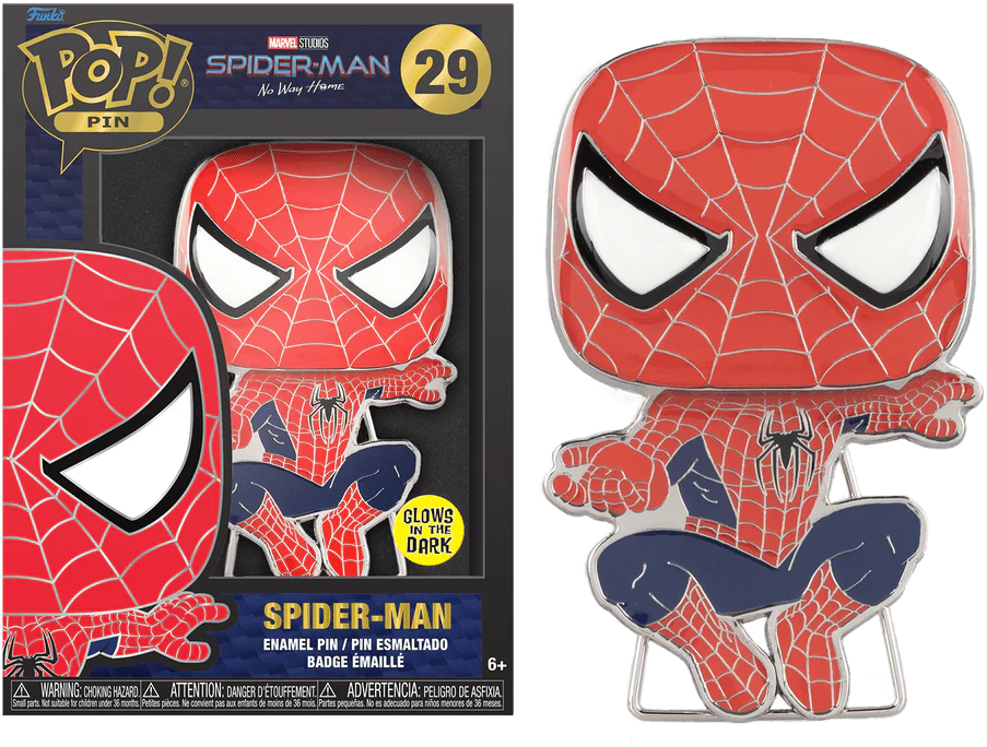 Spider-Man: No Way Home - Friendly Neighbourhood Spider-Man 4" Pop! Pin