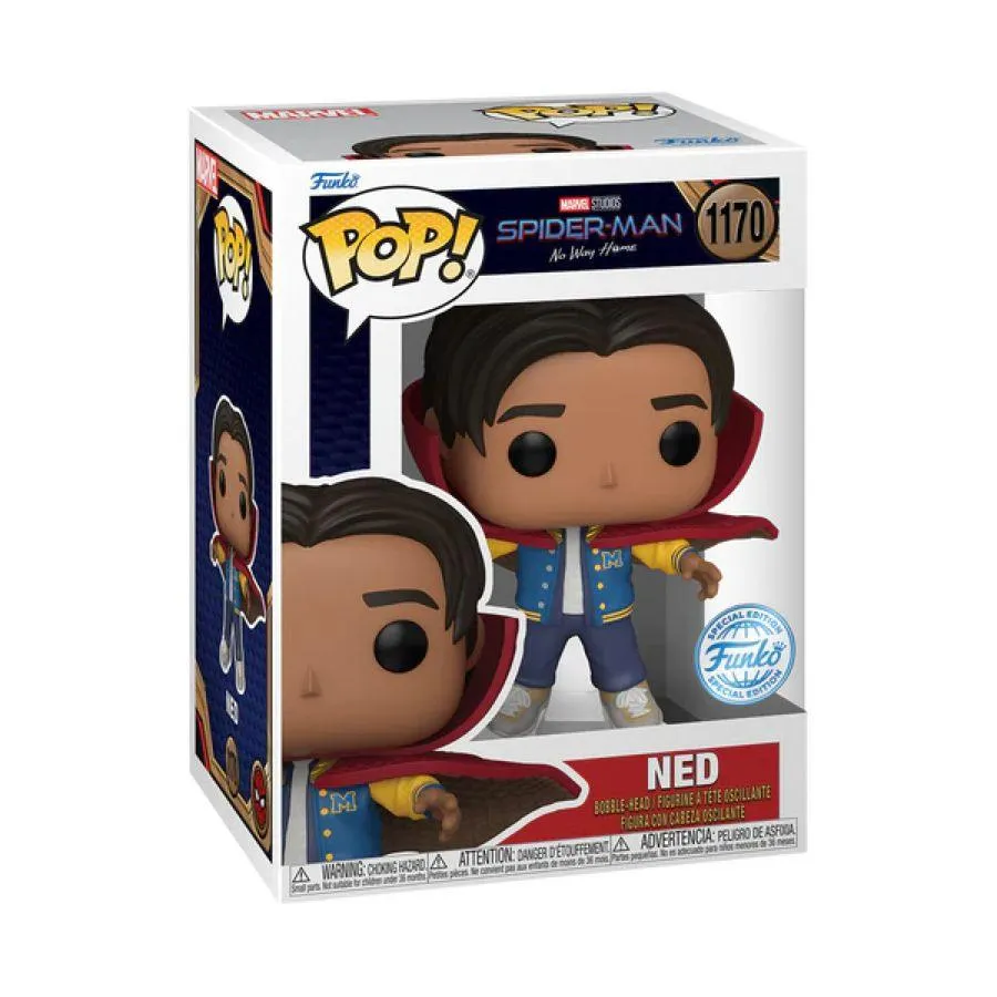 Spider-Man: No Way Home - Ned with cloak US Exclusive Pop! Vinyl [RS] - Image 3