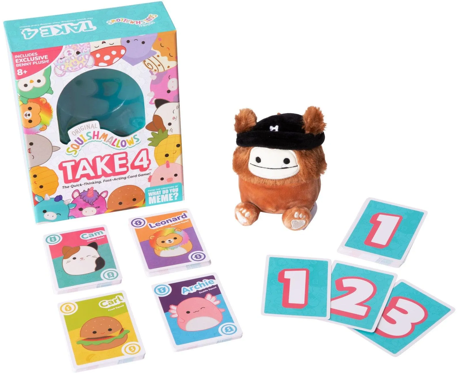 Squishmallows Take 4 Card Game - Image 7