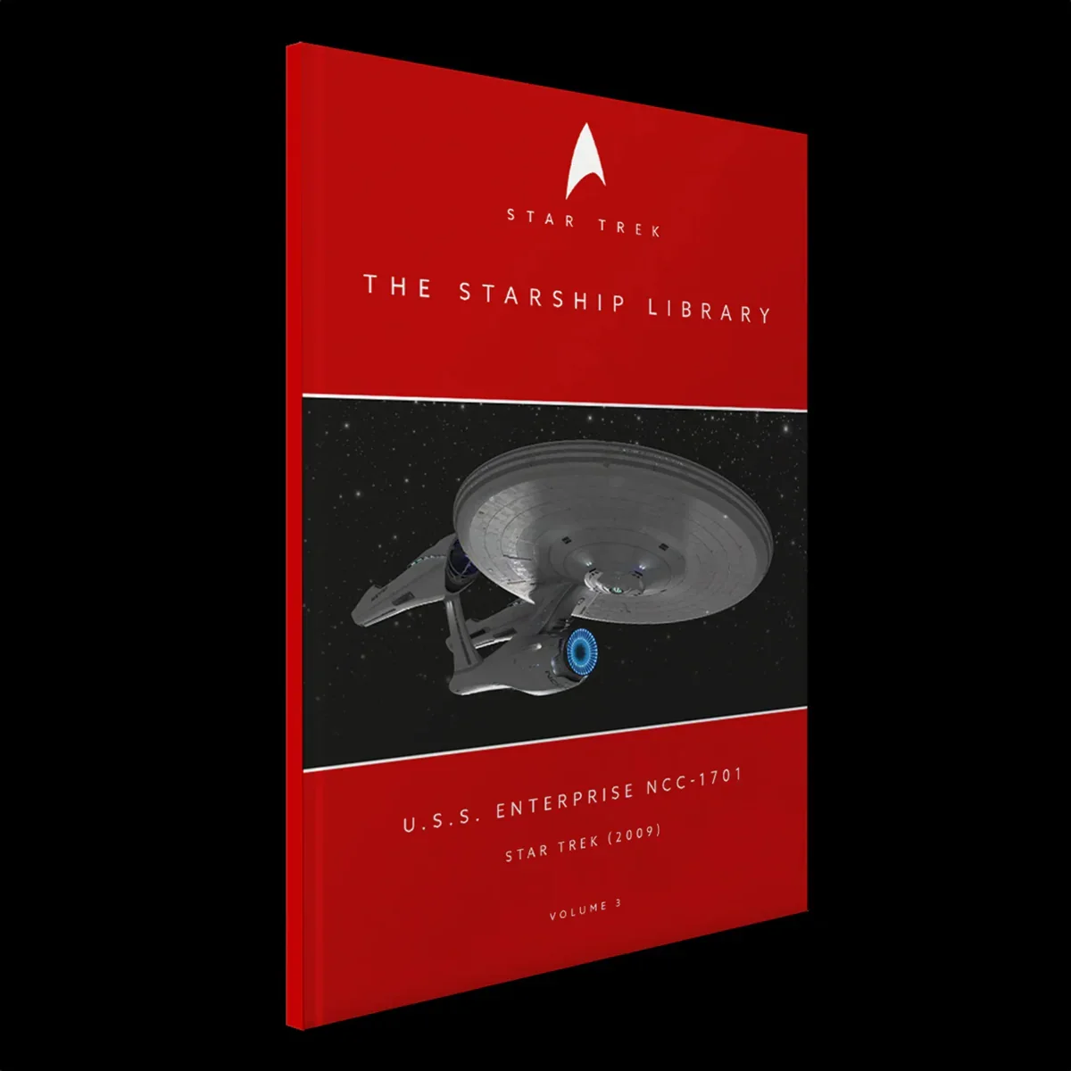 Star Trek (2009) - U.S.S. Enterprise NCC-1701 (Kelvin Timeline) Diecast Ship & Book - Image 4